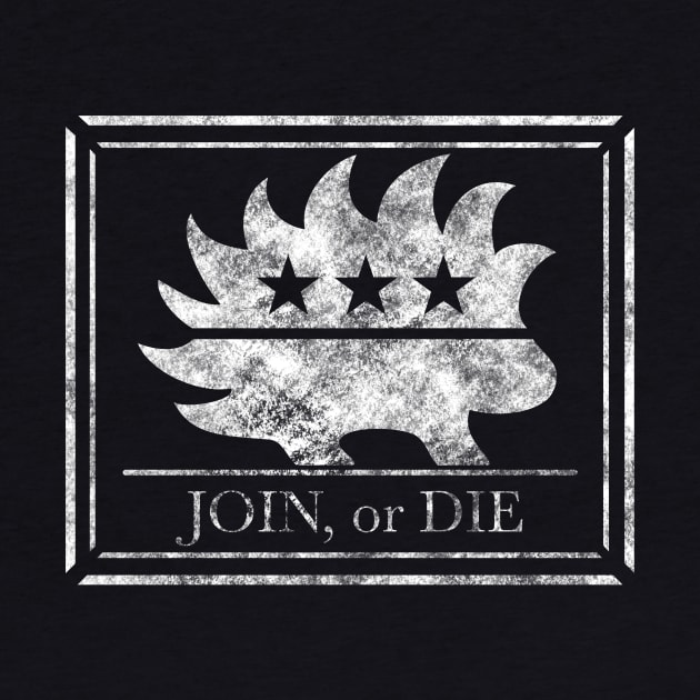 Libertarian Porcupine - Join, or Die by Malicious Defiance